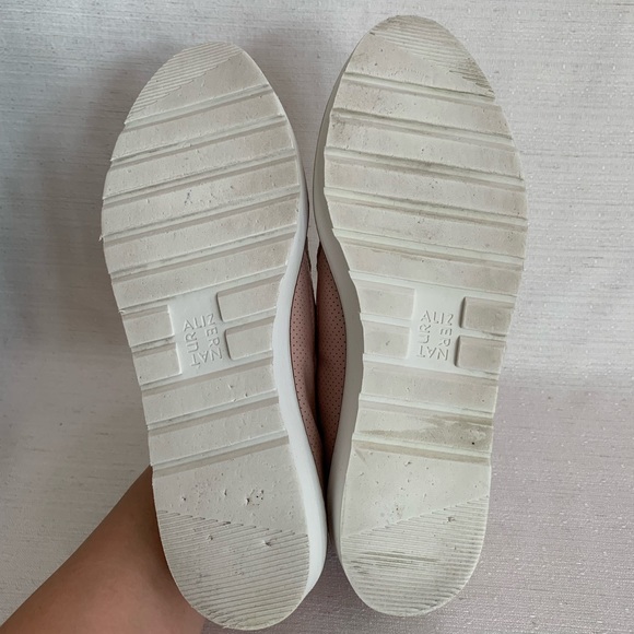 Naturalizer Effie Rose Pink Faux Leather Slip On Comfort Loafers Woman’s 8.5M - Picture 12 of 12